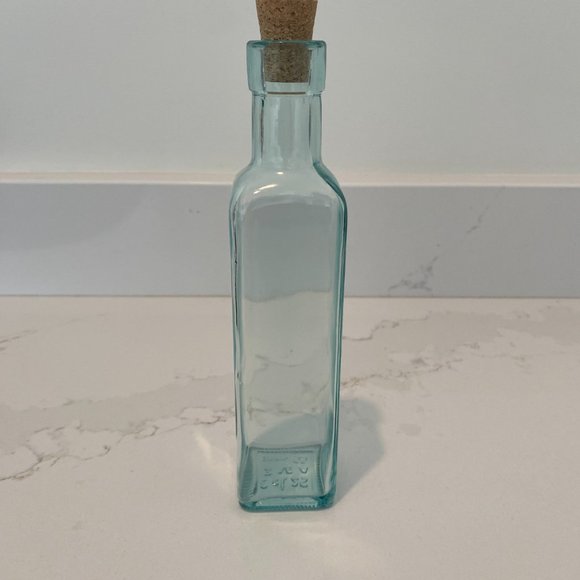 Apothecary Bottles, Set Of Six, Various Sizes, Blue And Green, With Corks - Picture 8 of 16